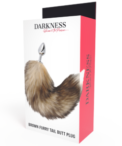DARKNESS - TAIL BUTT PLUG SILVER