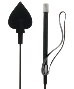 DARKNESS - BLACK SILICONE WHIP 60CM