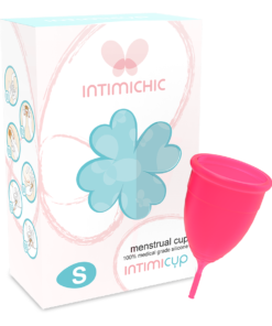 INTIMICHIC - MENSTRUAL CUP MEDICAL GRADE SILICONE - SIZE S