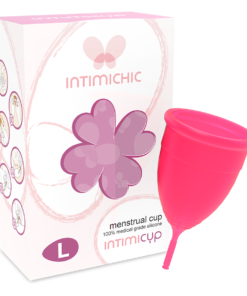 INTIMICHIC - MENSTRUAL CUP MEDICAL GRADE SILICONE - SIZE L