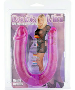 SEVEN CREATIONS - PENIS WITH TWO FLEXIBLE JELLY HEADS