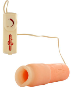 SEVEN CREATIONS - GOLD MASTURBATOR WITH VIBRATION