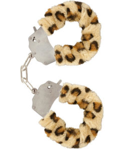 TOYJOY - FURRY FUN CUFFS BONDAGE LEOPARD