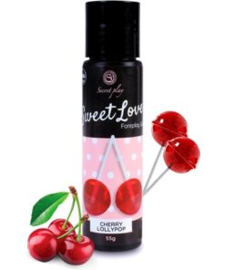 SECRETPLAY - CHERRY LOLLIPOP GEL SWEET LOVE 60 ML