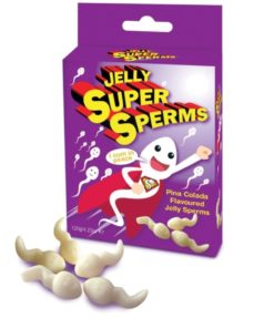 SPENCER  FLEETWOOD - JELLY SUPER SPERM GUMMIES FORM SPERM 120 GR