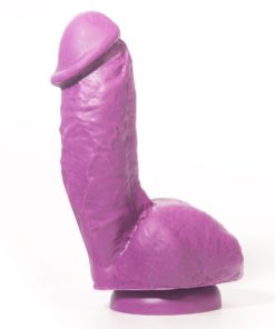 PINK ROOM - ELIAN REALISTIC DILDO PURPLE 17.5 CM