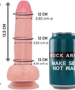 ROCKARMY - LIQUID SILICONE PREMIUM MUSTANG REALISTIC 18 CM -O- 4.14 CM