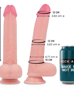 ROCKARMY - LIQUID SILICONE PREMIUM KINGCOBRA REALISTIC 24 CM -O- 4.77 CM