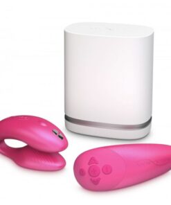WE-VIBE - CHORUS VIBRATOR FOR COUPLES WITH SQUEEZE CONTROL PINK