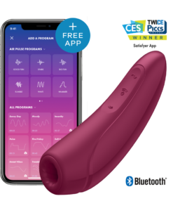 SATISFYER CURVY 1+ RED/ ROSE
