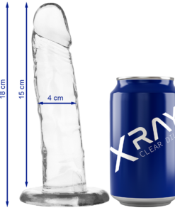 X RAY - CLEAR COCK 18 CM -O- 4 CM