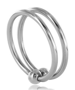 METAL HARD - DOUBLE GLANS RING 28MM