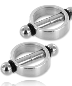 METAL HARD - MAGNETIC NIPPLE Clamps PAIR