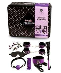 SECRETPLAY - BDSM SET 8PCS PURBLE /BLACK