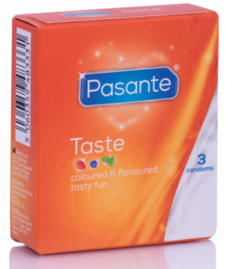 PASANTE - CONDOMS FLAVORS 3 UNITS
