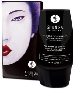 SHUNGA - INTENSE FEMALE ORGASM CREAM SECRET GARDEN