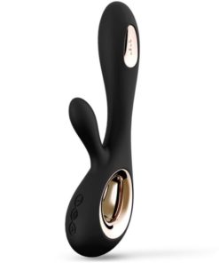 LELO - SORAYA WAVE VIBRATOR RABBIT BLACK