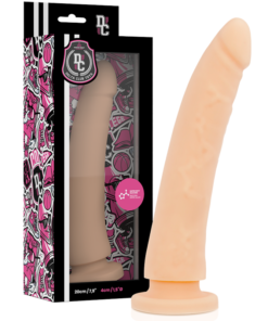 DELTA CLUB - TOYS NATURAL DILDO MEDICAL SILICONE 20 CM -O- 4 CM