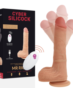 CYBER SILICOCK - REMOTE CONTROL REALISTIC MR RICK 20.9 CM -O- 4 CM
